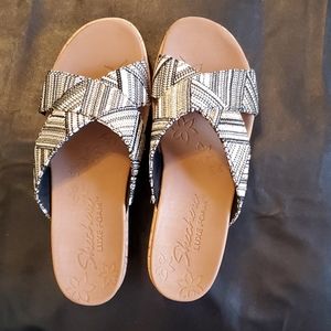 Skechers Cali Beverlee Delighted Wedge Sandals